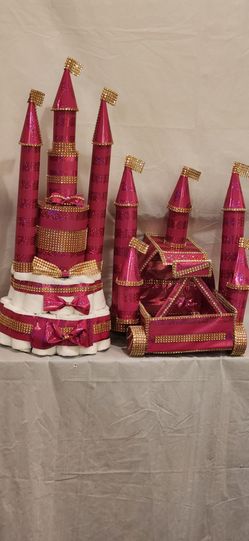 Beautiful Hand crafted Baby Shower or Reveal for your special event.   Price for  all items displayed.