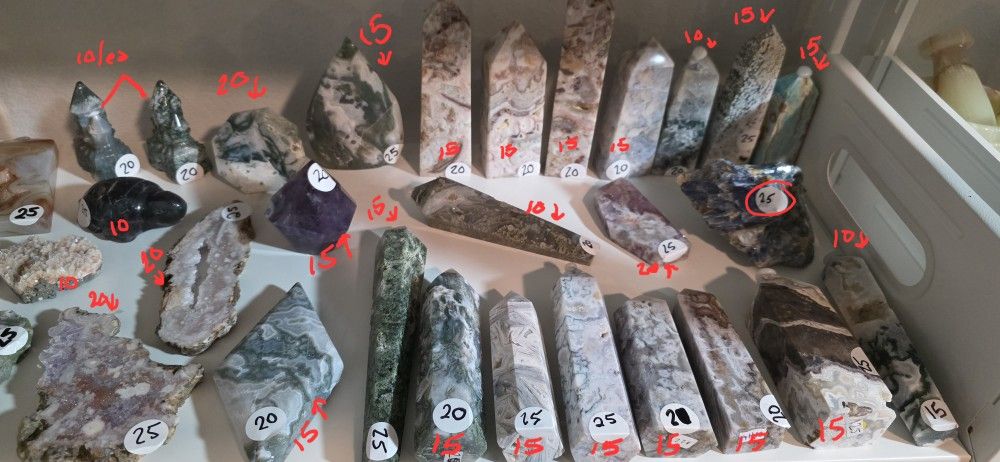 Various Assorted Crystals