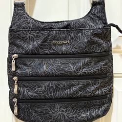 Black Baggallini Crossbody Bag Purse