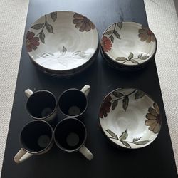 Kitchen Set Brown 