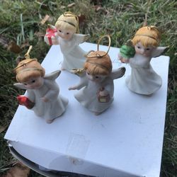 Vintage Angel Ornaments