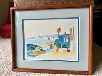 Rie Munoz “Cash Buyer “ print