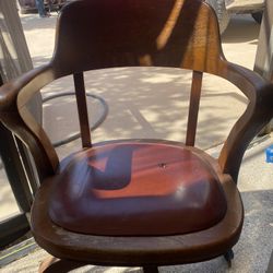Antique Desk Chair 