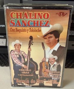 Chalino Sánchez Nieves De Enero and Baraja De Oro cassettes
