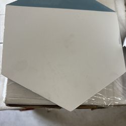 8 X 8 Floor Tile 80 Ft.² Plus Lex Crete, Black Striped Peel And Stick Wallpaper 12 Unopene