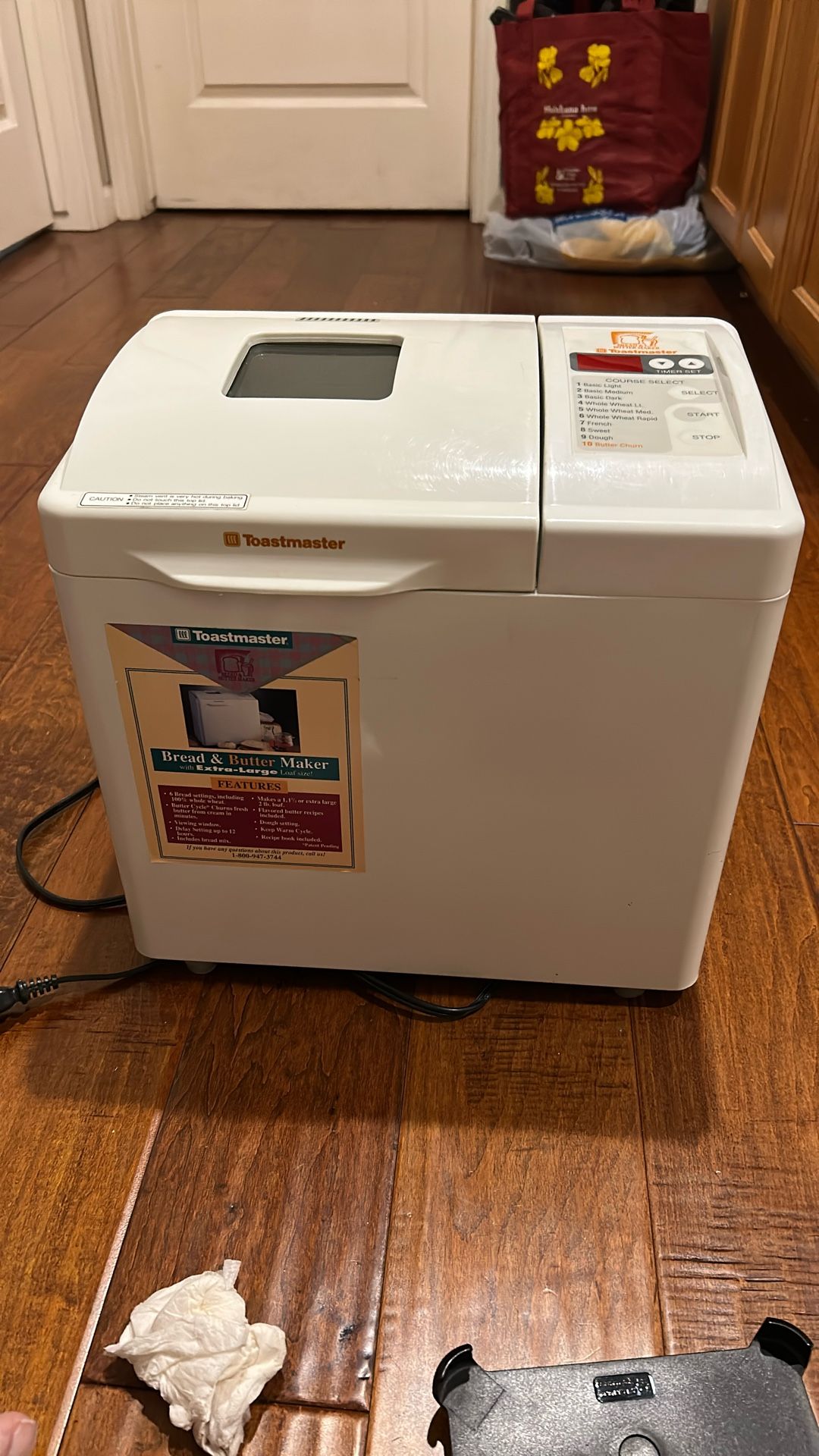 Toastmaster Bread & Butter Maker