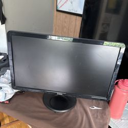 23”flat Screen Monitor —works Fine — Light Scratch 