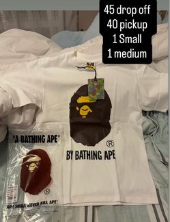 A Bathing Ape BAPE Graphic T-Shirt White