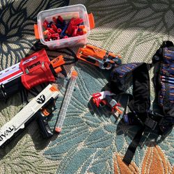 Nerf Gun Lot