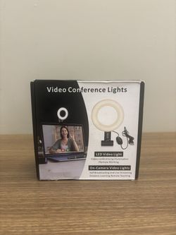 Video Conference Ring Light Computer