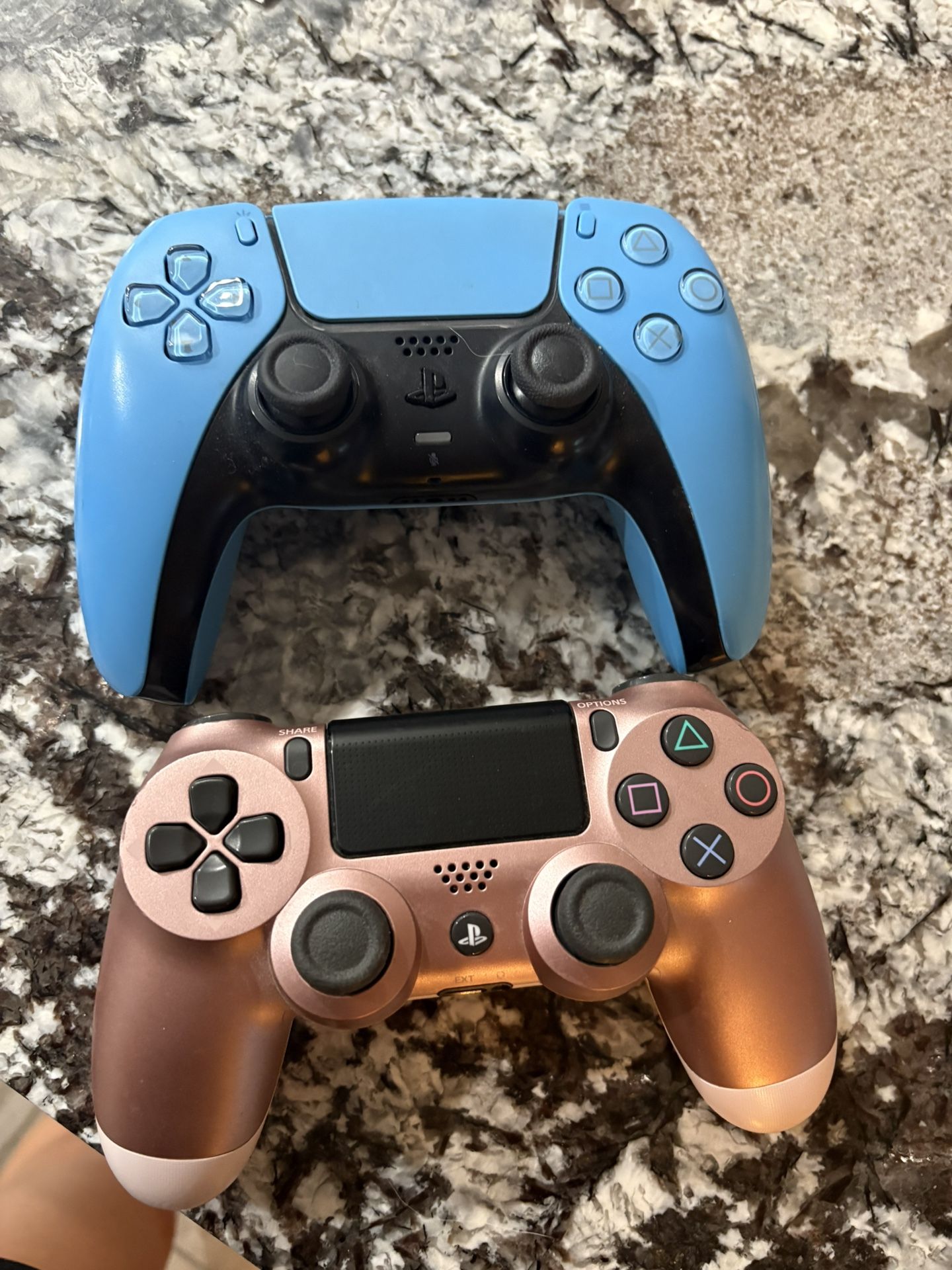 2 PlayStation Controllers