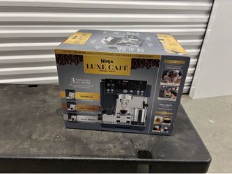 Ninja Luxe Café Premier Espresso Machine & Drip Coffee Maker, Rapid Cold Brew, Integrated Grinder - ES601CY