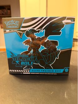 Pokémon Black Bolt Elite Trainer Box ETB