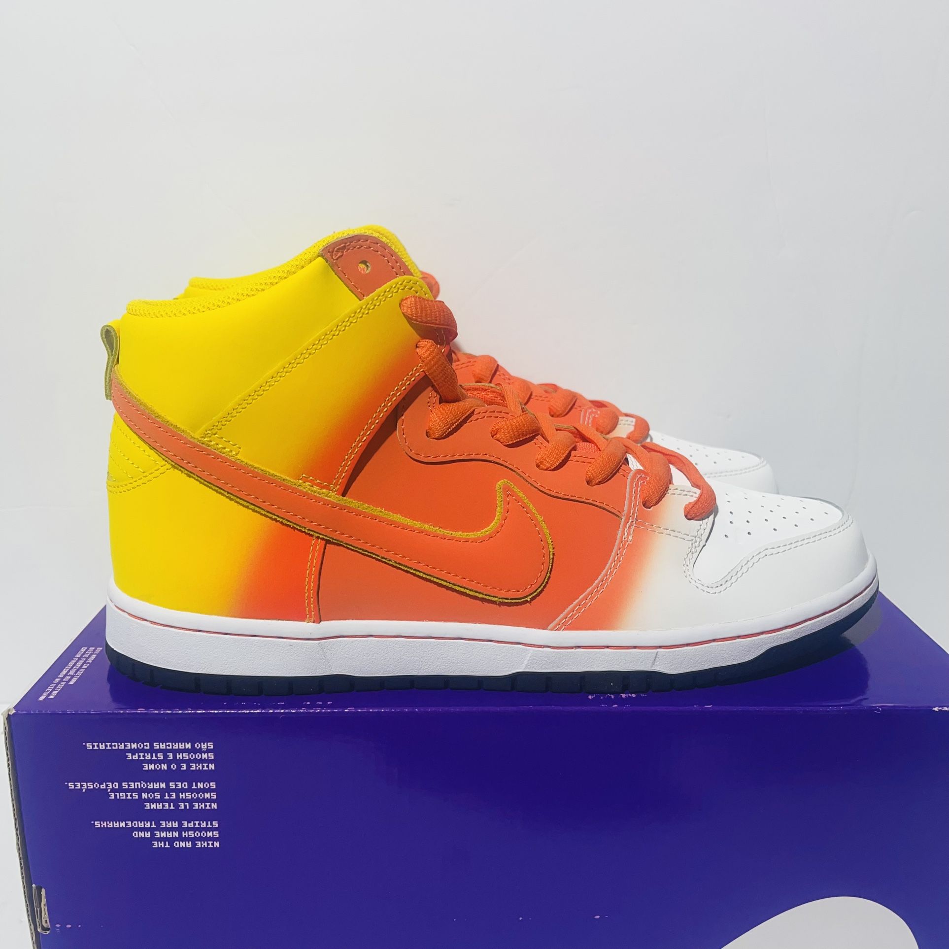 Tooth Dunks Nike Candy Corn Dunk Sb Nike SB Dunk High Sweet Tooth Candy Corn-Supra ...