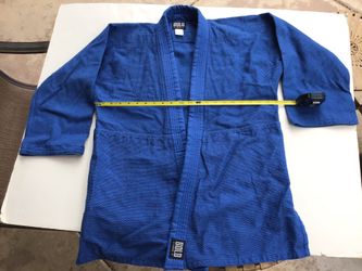 Bold Look Blue MMA Jiu Jitsu Martial Arts Gi Sz 2 Jacket - ONLY, medium, bjj