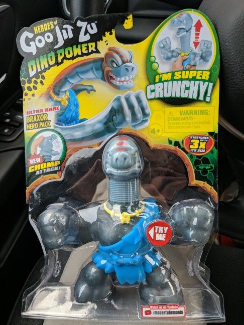 Heroes Of Goo Jit Zu Dino Power Ultra Rare Chase Braxor