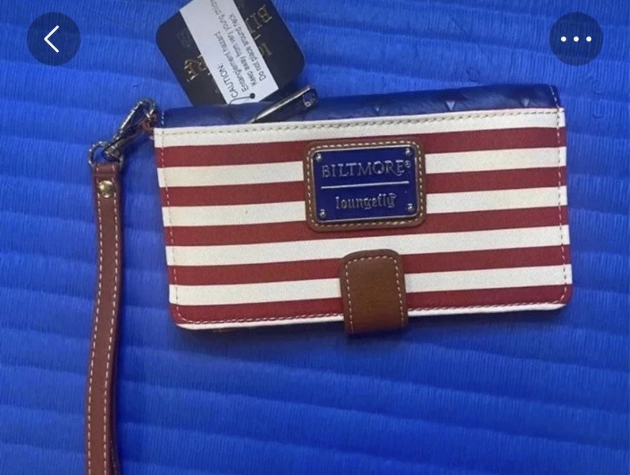 Loungefly Americana Stars and Stripes Patriotic Quilted 