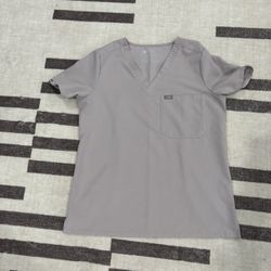 Medium FIGS Slate Scrub top