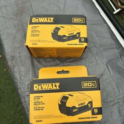 Dewalt Batteries 
