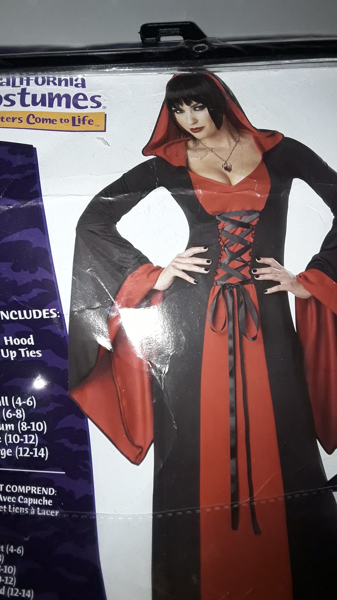 deluxe hooded robe size M