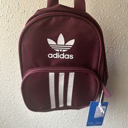 Adidas Maroon Backpack