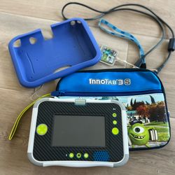 Innotab 3s video games educational vtech game interactive with tablet protector case monsters inc
