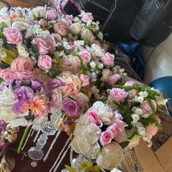 Tengo 10 Centros De Mesa En Perfecta Condition 