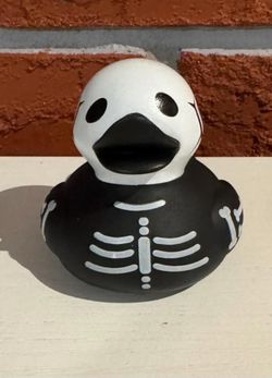 Texas RUBBER DUCK Skeleton Halloween