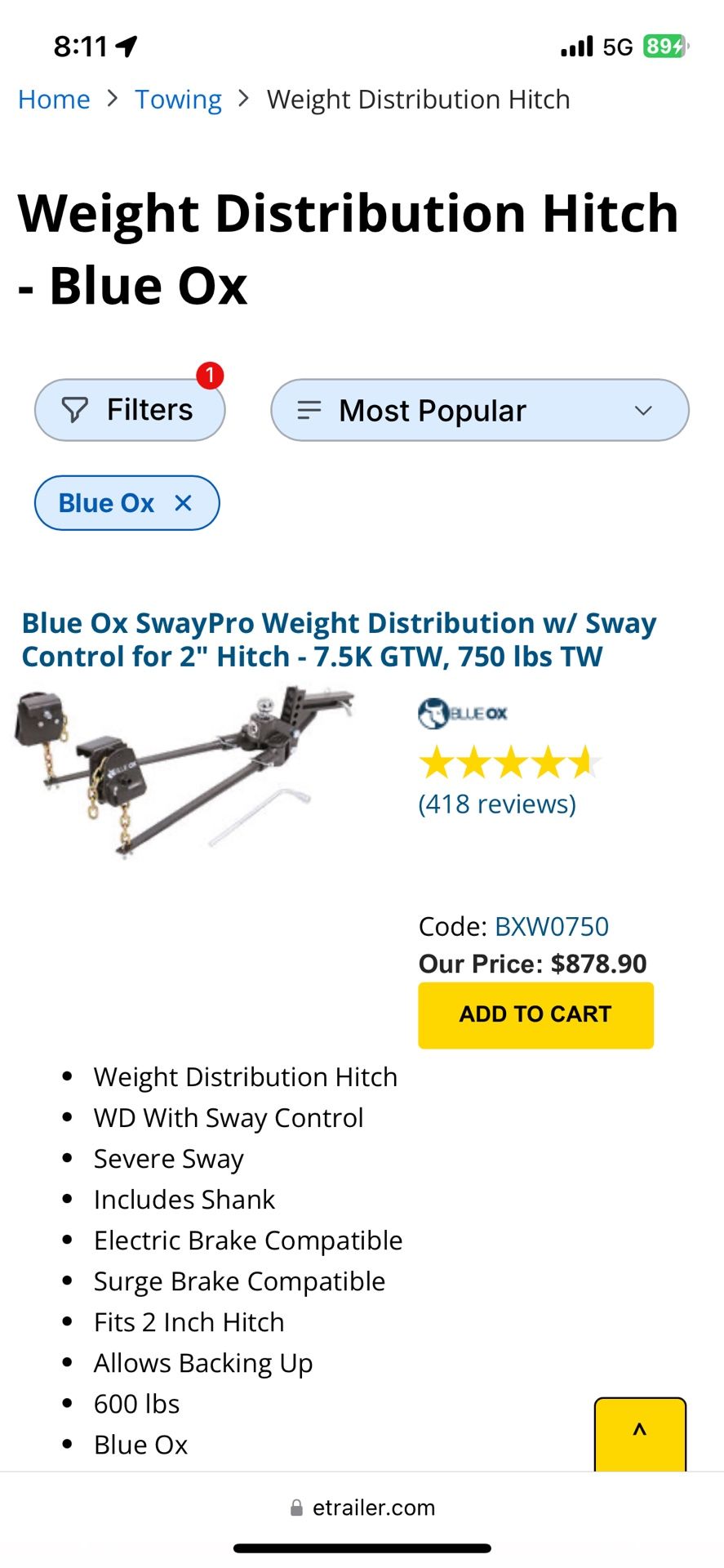 Trailer Hitch
