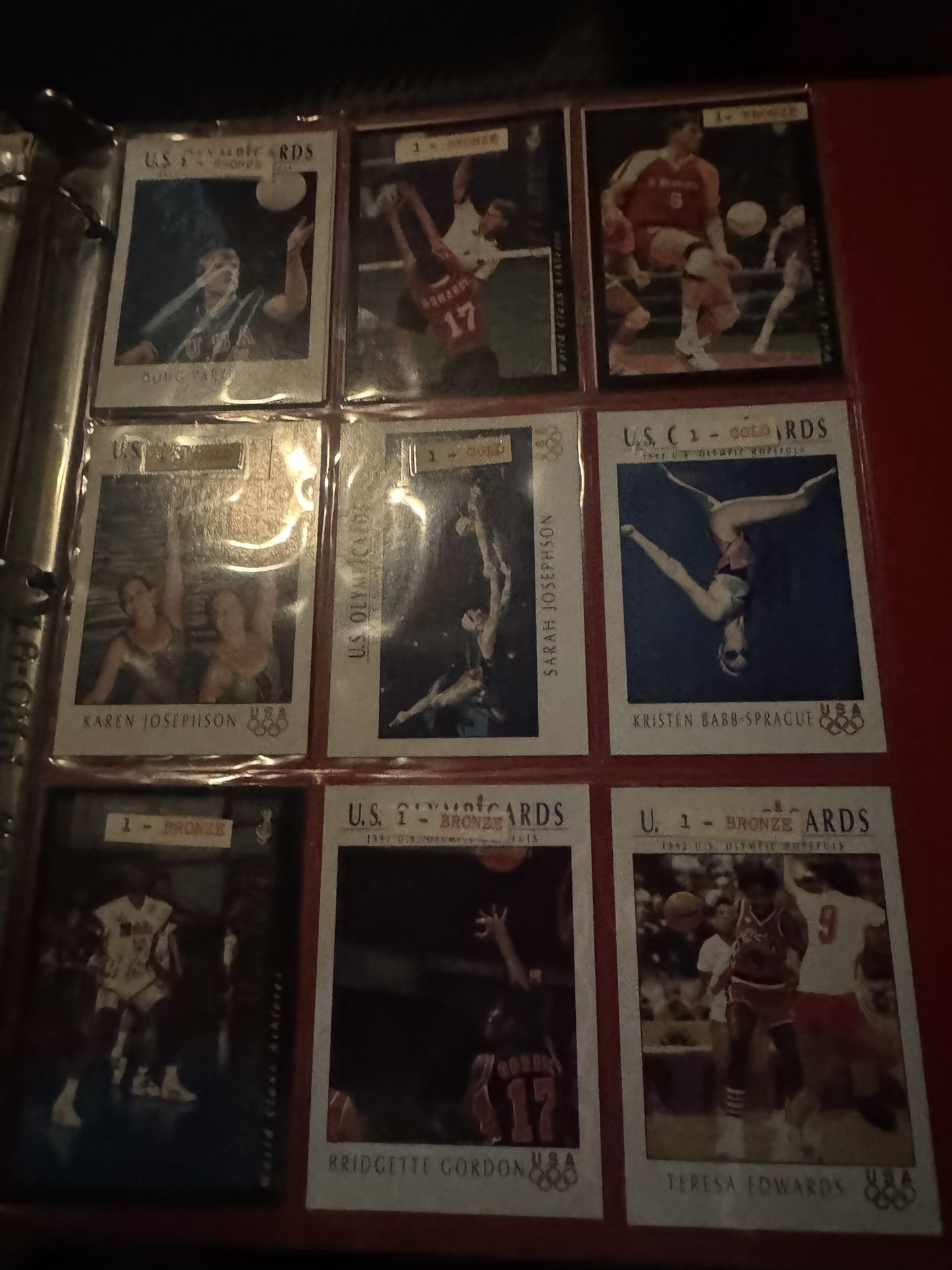 1996 Olympic Games Collector Cards Basketball + More