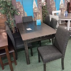 🤓 Dining Table With 6 Chairs 