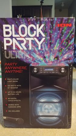 ION Block Party Ultra Karoake PA System