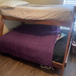 Full Bunk And Twill Top Bunk Beds 100 With Dresser To Match 