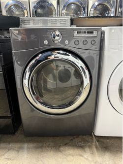 LG stainless steel electric 220 volts dryer