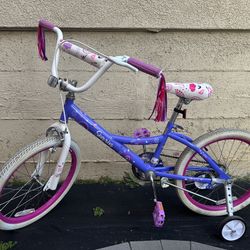Pacific 20" Kids' Bike With Training Wheels- Soarin Purple 