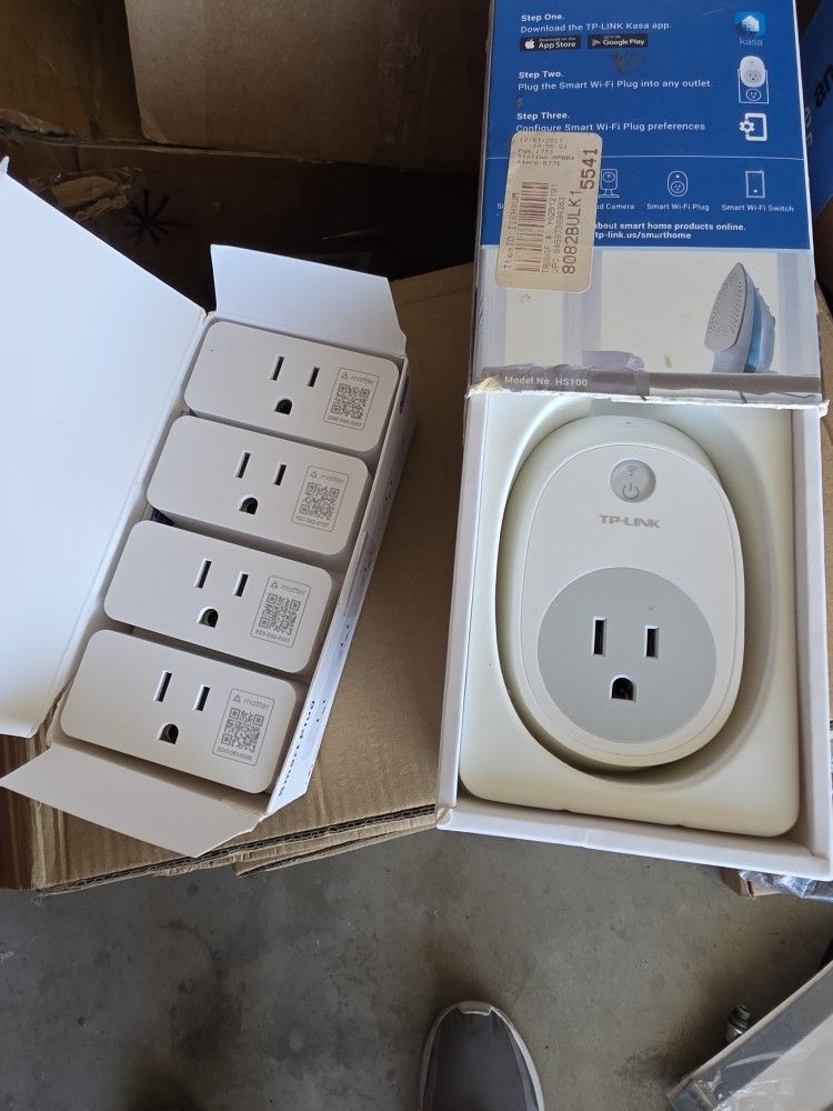 Lot Of Smart Wall Plug Outlets