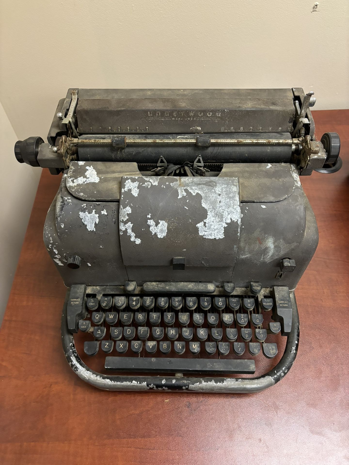 Antique Early 1930’s Underwood Model Typewriter