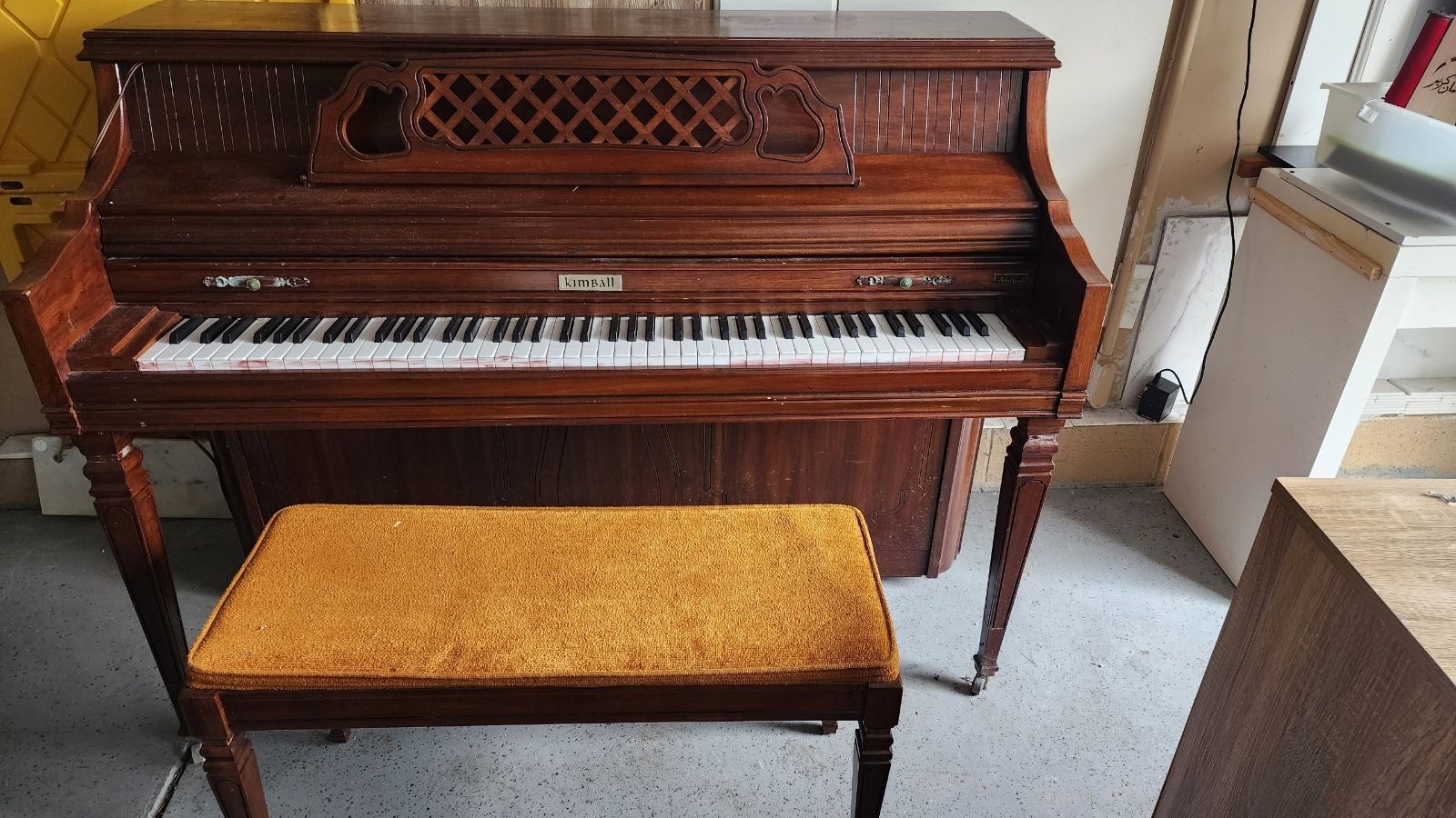 Vintage Kimball Upright Piano