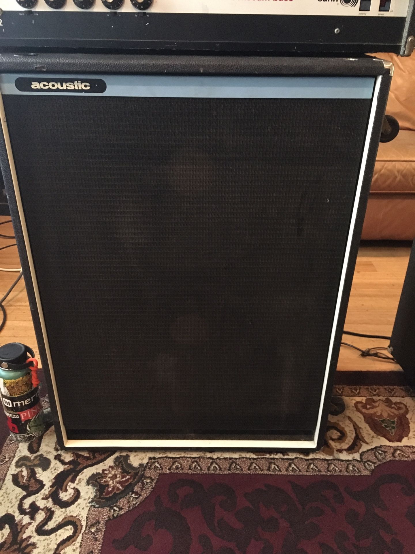 70s Acoustic Control Corporation 402 2x15 Speaker Cabinet - Guitar + Bass Cab 4Ω @ 200 W
