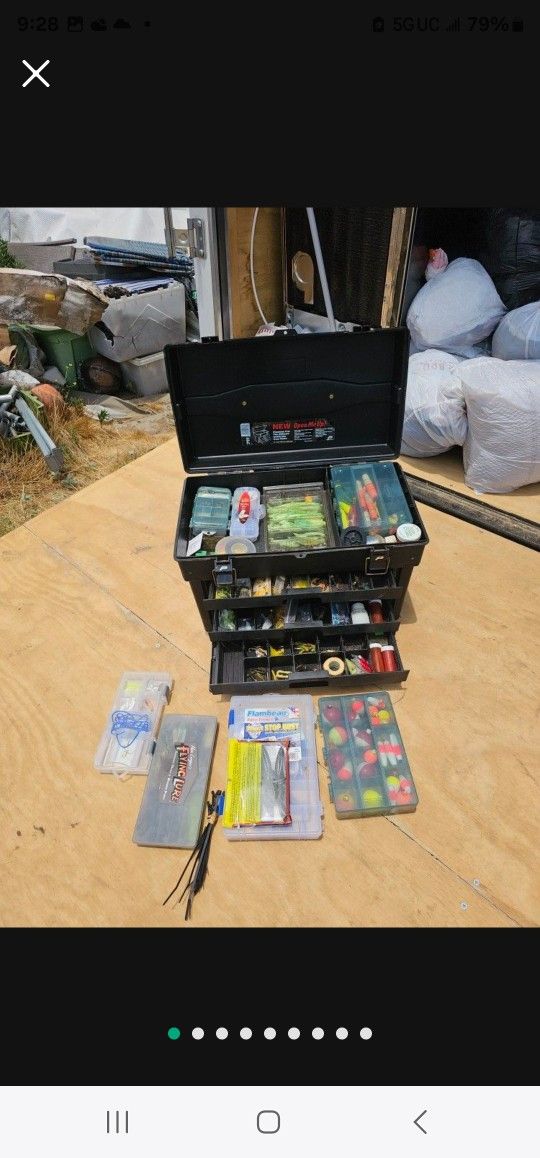 Fishing Storage Box And New Fishing Stuff π£