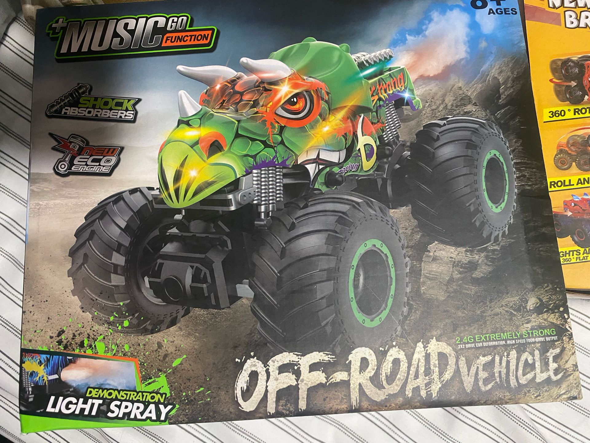 RC Dinosaur Monster Trucks