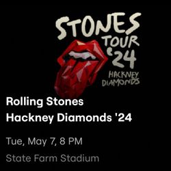 4 Rolling Stones Tickets Club level  $200 Each