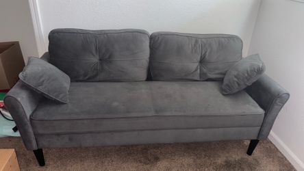 Nice Gray Couch 9.5/10 Condition $100 OBO