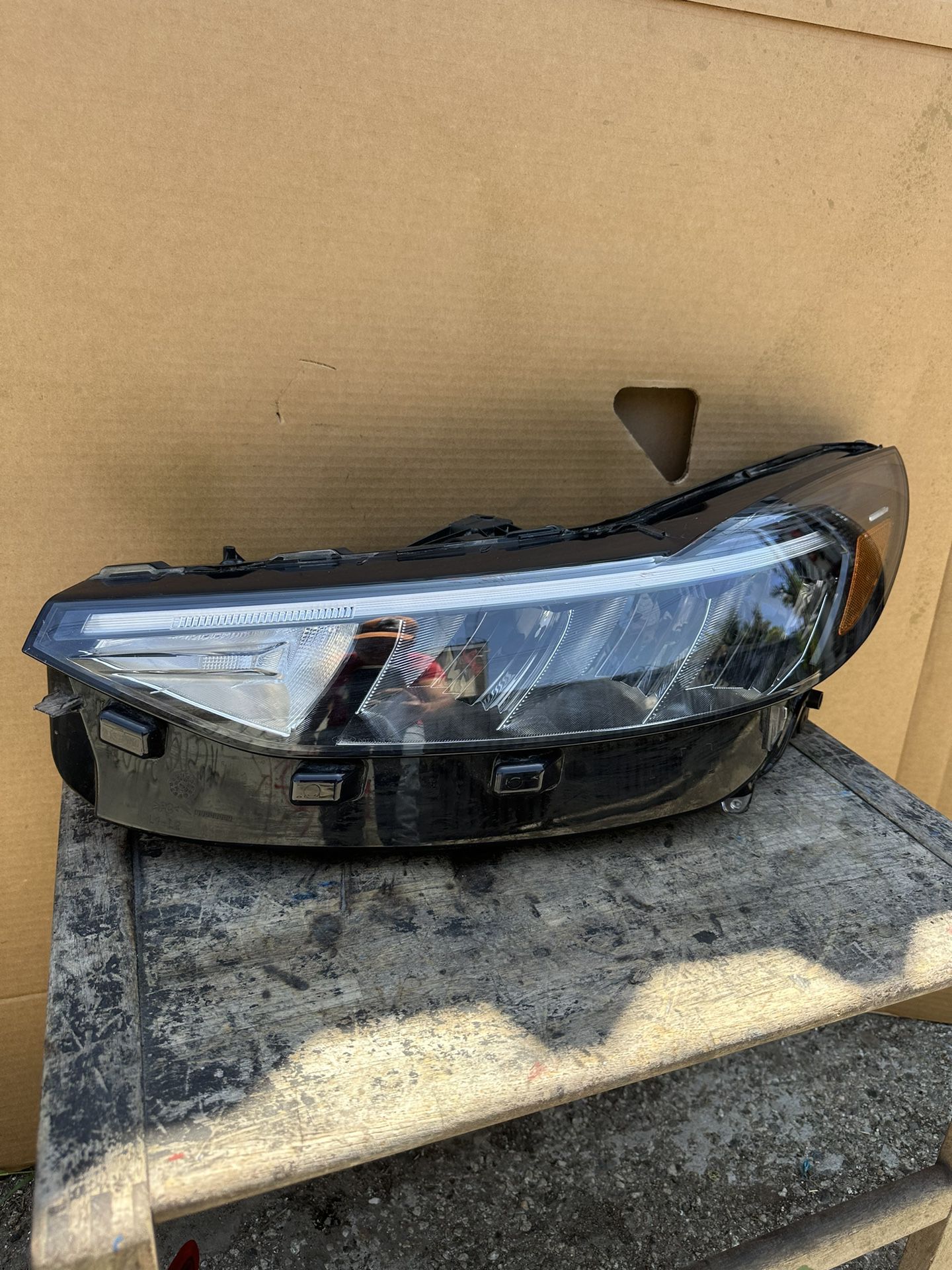 2023 2024 Ford Escape Full LED Front Headlight LH Left Driver Side Original Used Oem Some Missing Tabs 
