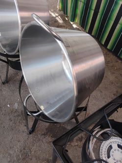 Cazo de 50lbs double fondo vase y quandór alta presión con oala gratos 200 hou