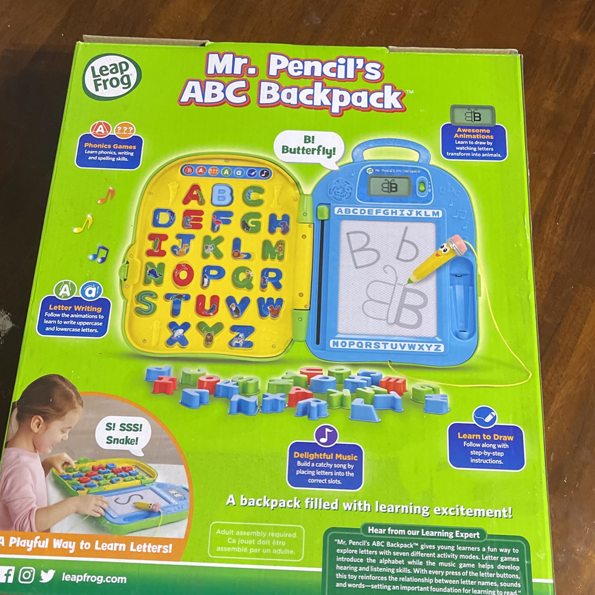 Me Pencil’s ABC Backpack