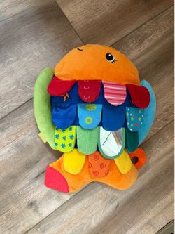 Rainbow fish baby toy