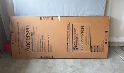 Storm door brand new