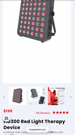 HG300 Red Light Therapy Device | BRAND NEW IN BOX