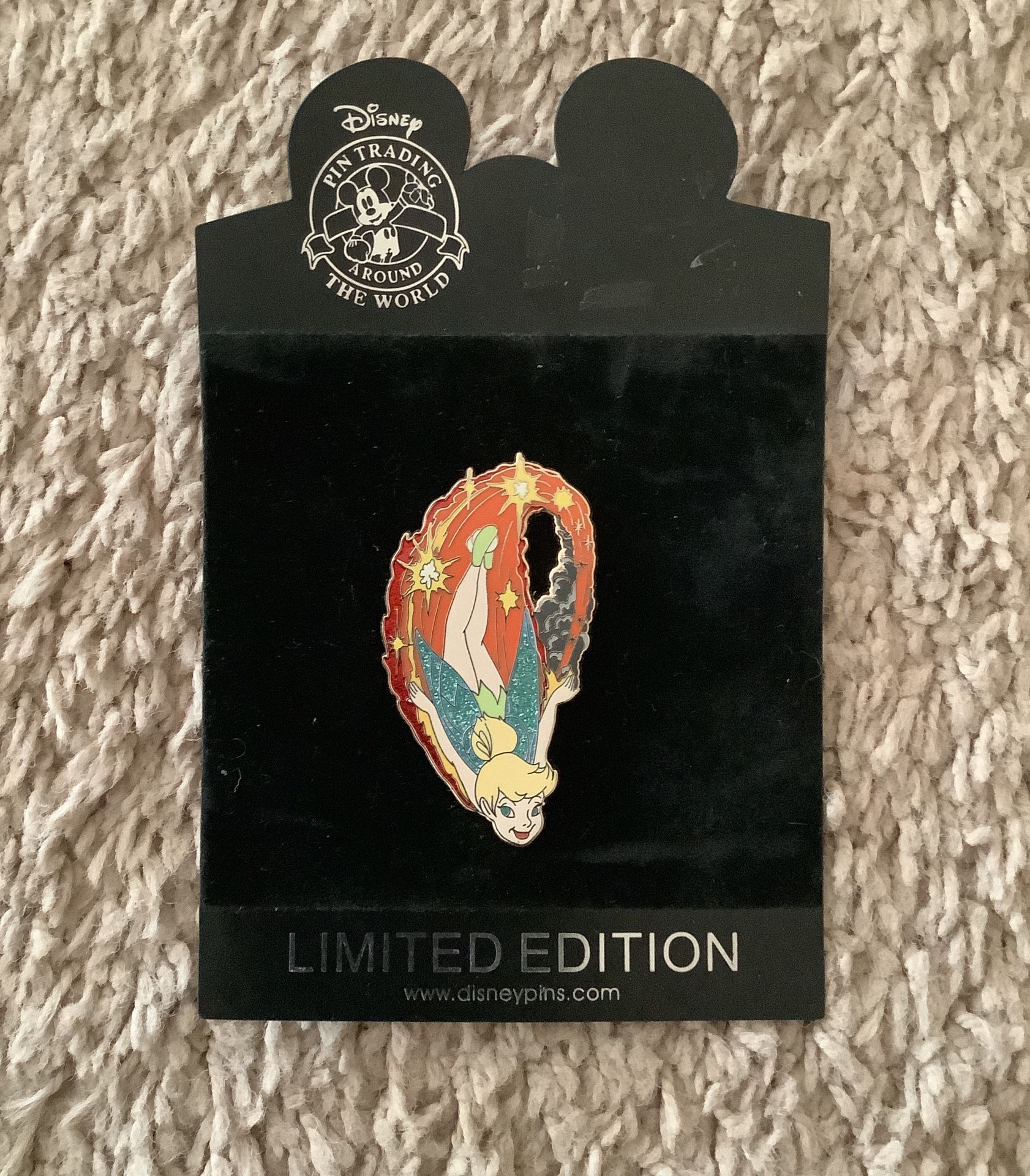 Rare Disney Trading Pin LE250 le 250 Tinkerbell Art Series new on card L11